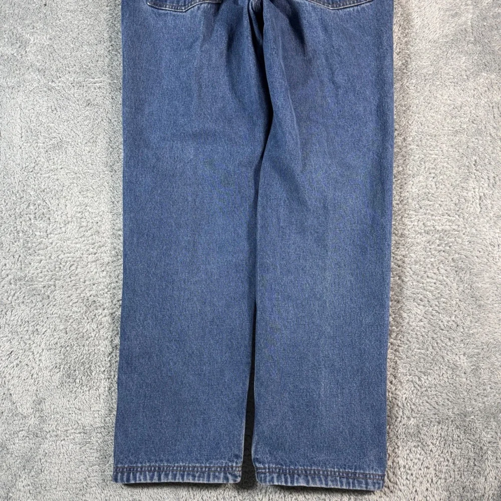Duluth Trading Flannel Lined Jeans Mens 34x32 Workwear Pants‎ Plaid Thick